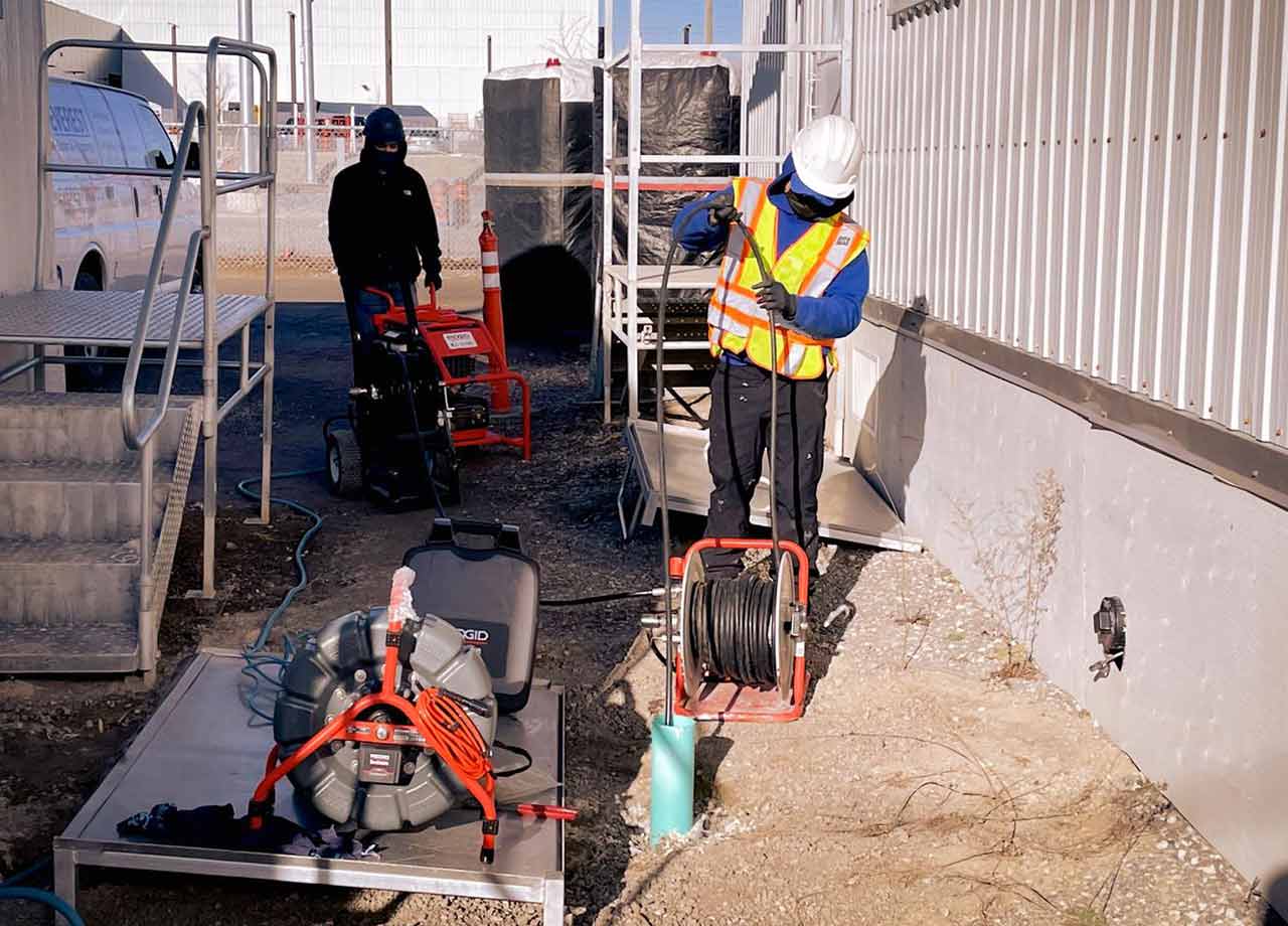 drain cleaning services for commercial sector