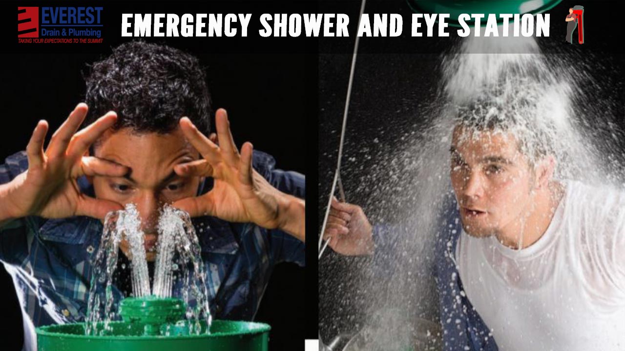 emergency shower station