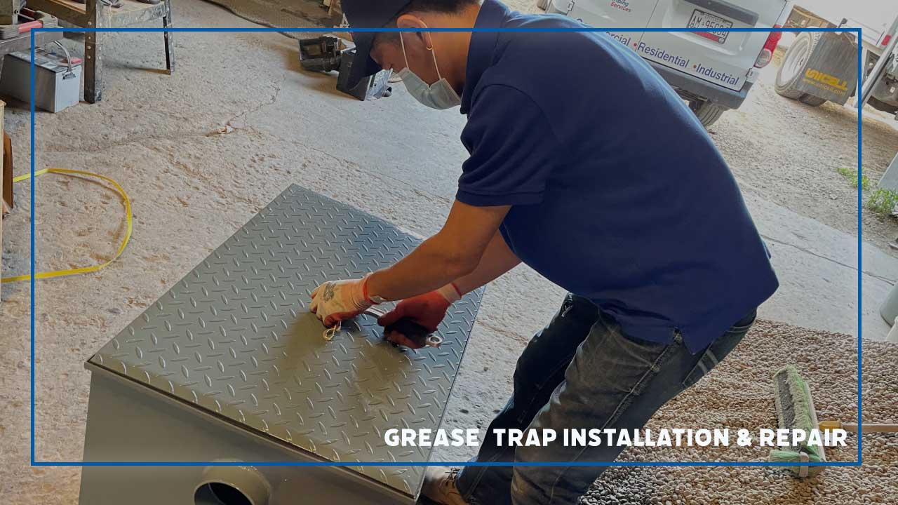 grease trap interceptor installation & replacement